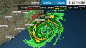 Radar for Hurricane Florence