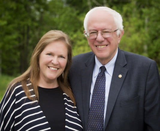 Bernie Sanders with Jane