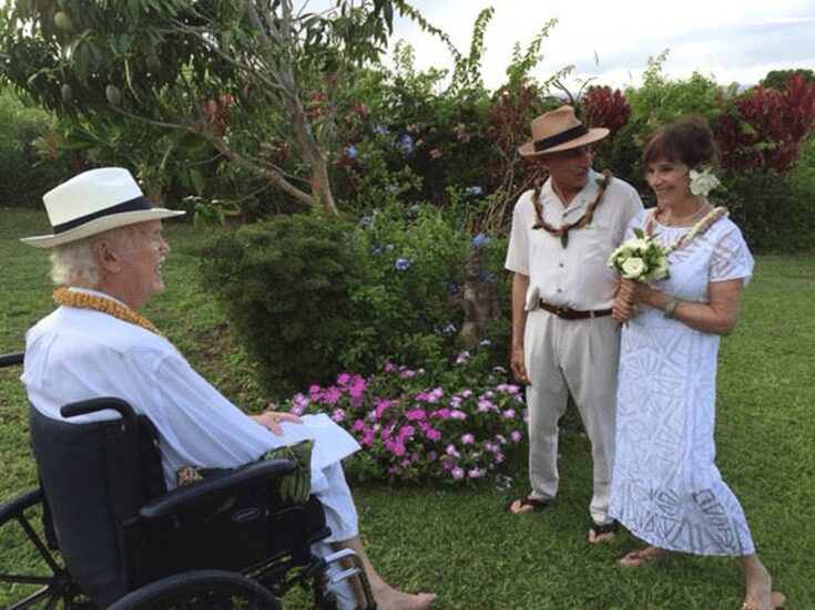 Jack Kornfield and Trudy Goodman married by RD