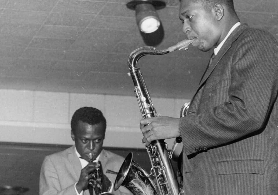 Miles and John Coltrane