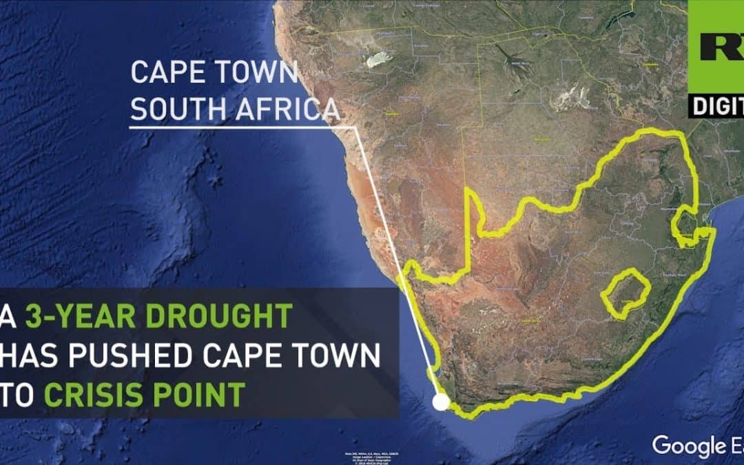Cape Town Drought Satellite image