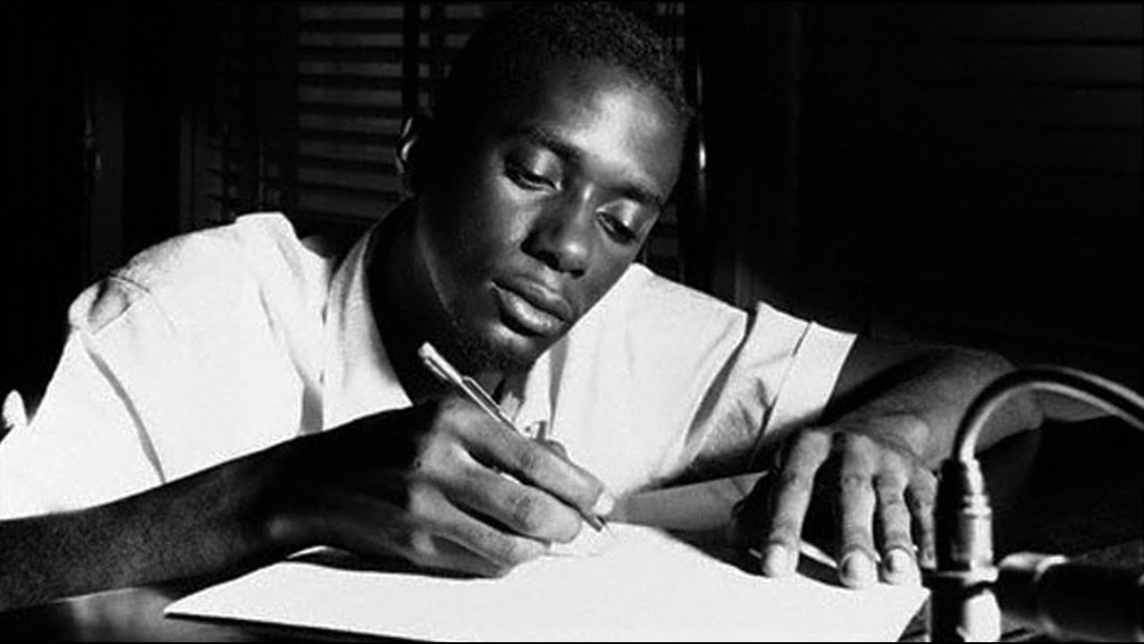 Bobby Timmons composing at desk