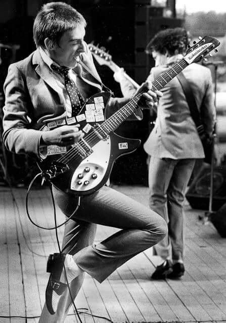 Paul Weller with the Jam