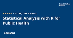 STATISTICAL ANALYSIS WITH R FOR PUBLIC HEALTH SPECIALIZATION