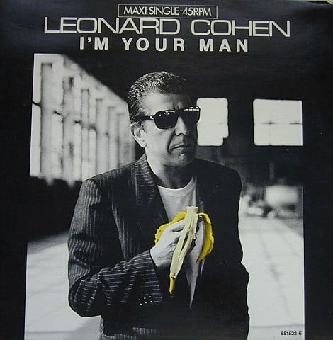 Leonard Cohen I am your man album cover