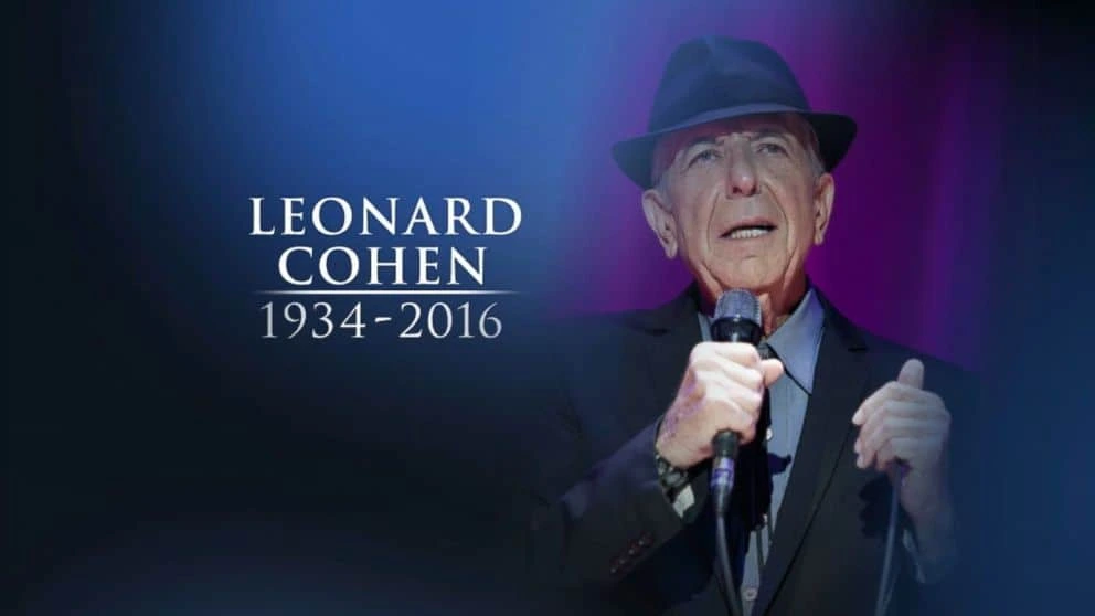Leonard Cohen obit image
