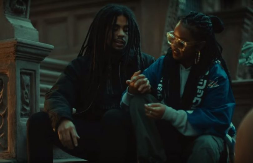Skip Marley and HER from Slowdown video