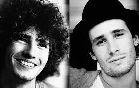 Tim and Jeff Buckley side by side image