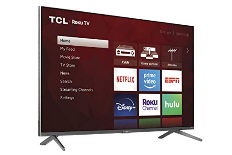 TCL 6-Series 4K UHD Dolby Vision HDR QLED Roku Smart TV - 55R635