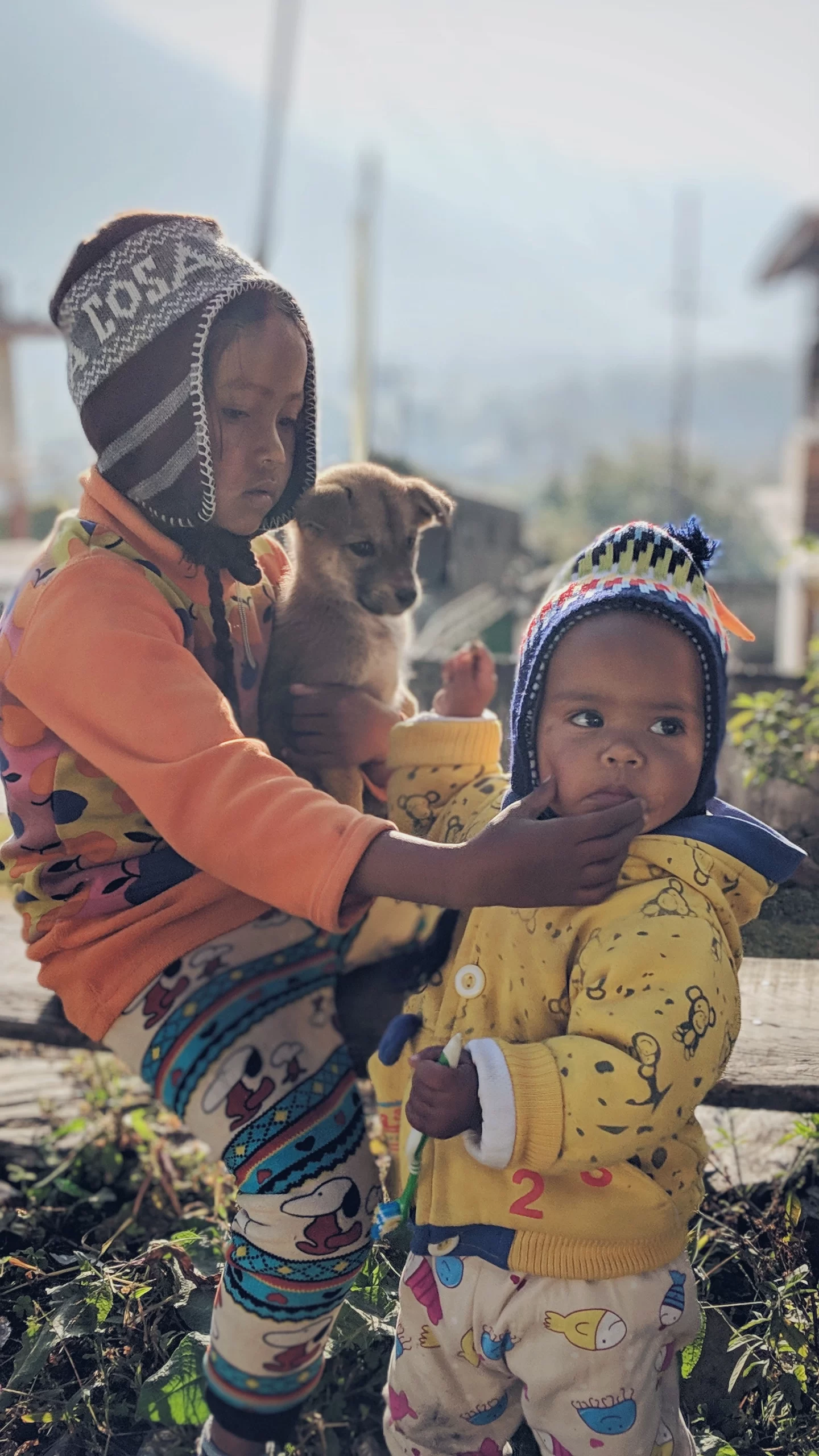 faris-mohammed-Two brothers with their dogs-unsplash