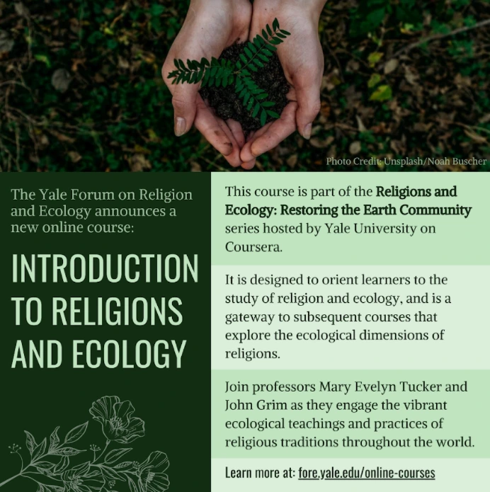 Religions and Ecology restoring earth community collateral