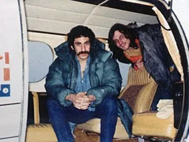 Last IMage of Jim Croce taken on the runway after last show prior to crash.