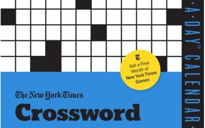 Bring in the New Year with the 2023 Daily Crossword Calendar!