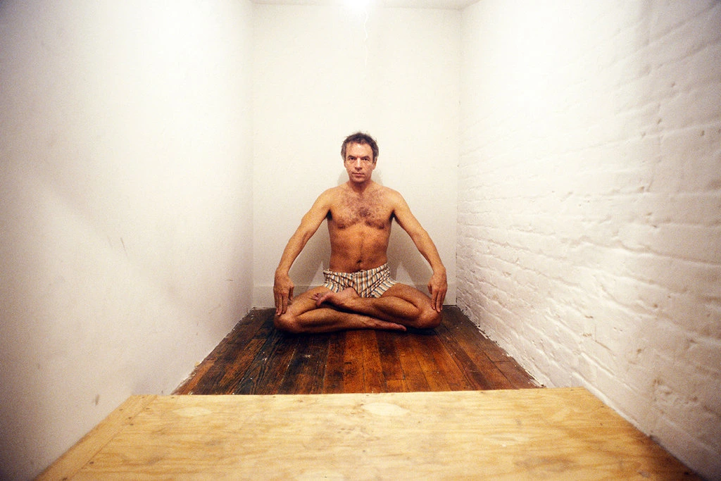 Spalding Gray Meditation in Narrow Room