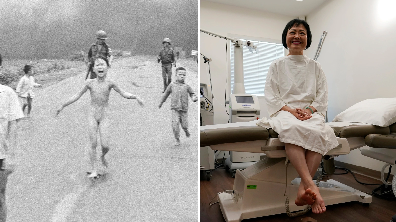 Phan Thi Kim Phuc receiving final skin treatment 50 years after war defining photo