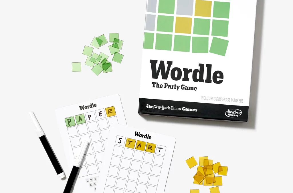 Now Gather friends and family to enjoy your favorite word-guessing game in real life with Wordle!
