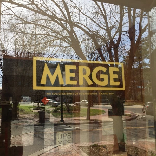 Merge Records Office window logo