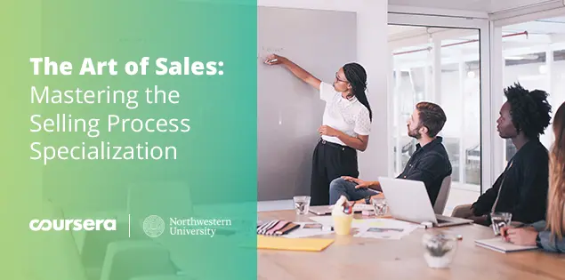 Northwester Art of Sales blog for coursera course