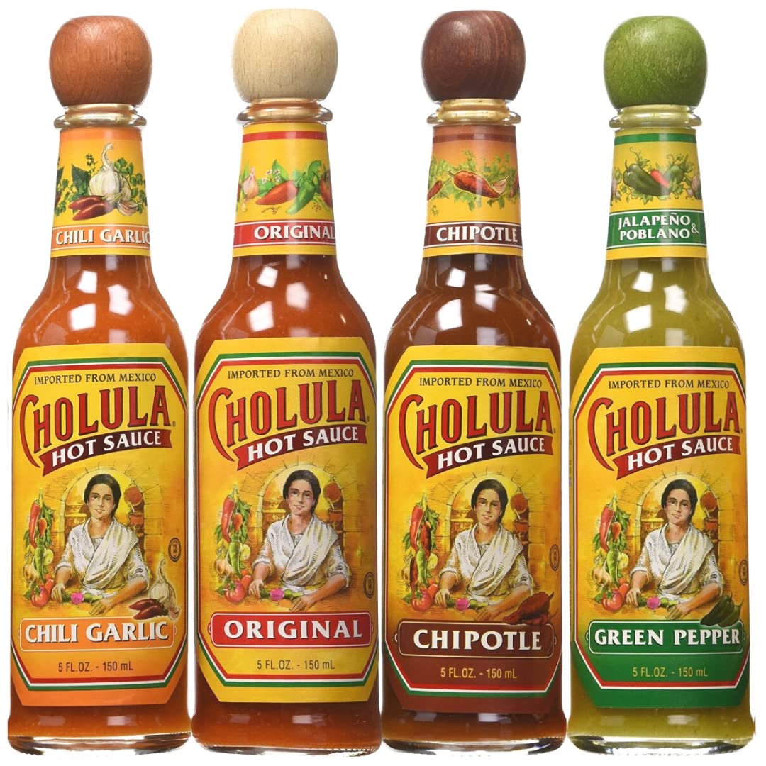 Cholula Hot Sauce bottles 4 varieties 