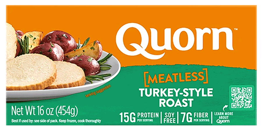 Quorn Turkey style Roast box GIF
