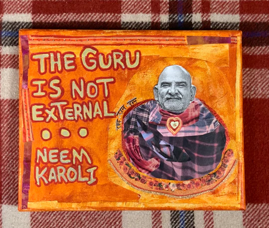 The Guru is not external by Hanuman JI Rick Ramirez 